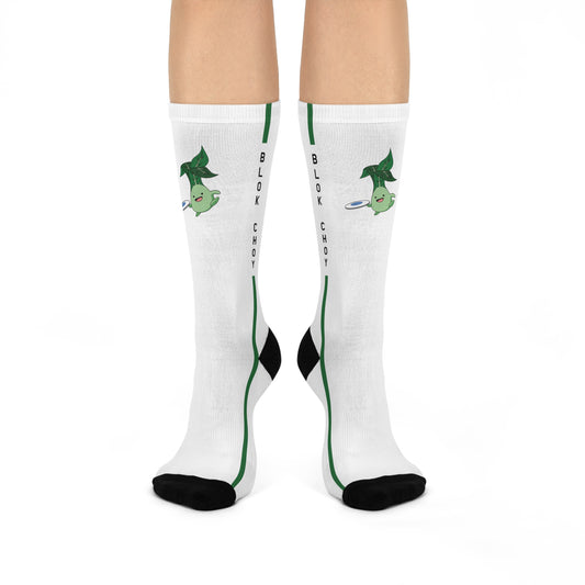 Blok Choy Crew Socks